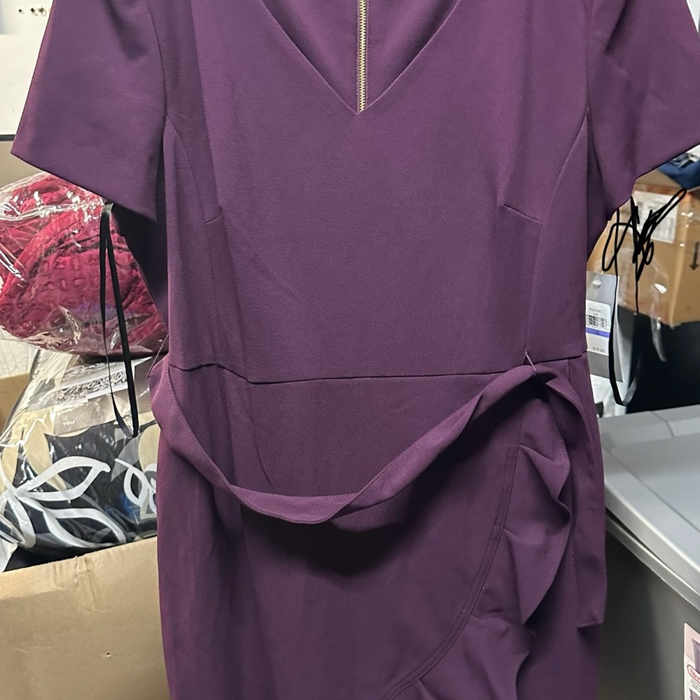 Elegant Purple Dress
